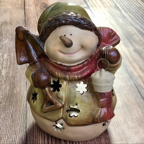 NWOT Kirklands Snowman Holiday Decor - Picture 2 of 4